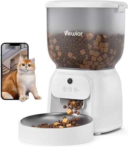 HoneyGuaridan 自動給餌器 猫 犬 小動物 2匹用 多頭飼い WiFi