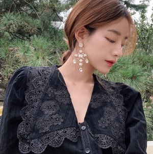 レトロフレンチシャツ スタイル バブル 長袖シャツ レースステッチトップ レディース 送料無料 かわいい 大人可愛い きれいめ シンプル カジュアル 大人 上品 おしゃれ お洒落 こなれ感 ラブリー キュート ガーリー エレガント 存在感 主役級 無地 春 デート お出かけ モテ きれいめ 大人女子 イベント トレンド 大人女子 シンプル ベーシック 10代 20代 30代 40代 ママ 女性用 OL 学生 通学 デート お出かけ 女子会 休日 旅行 普段使い 韓国系 コーデ