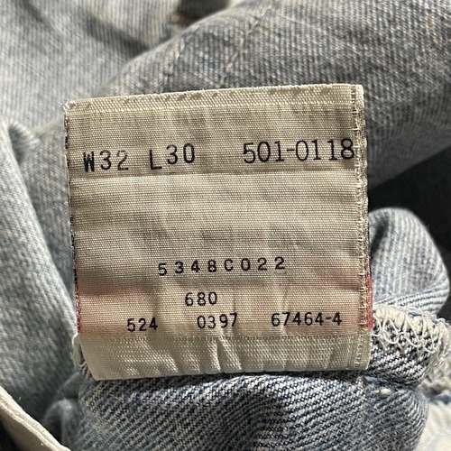 【W32 L30】90s USA製 usa levi's リーバイス 501 詳細写真7