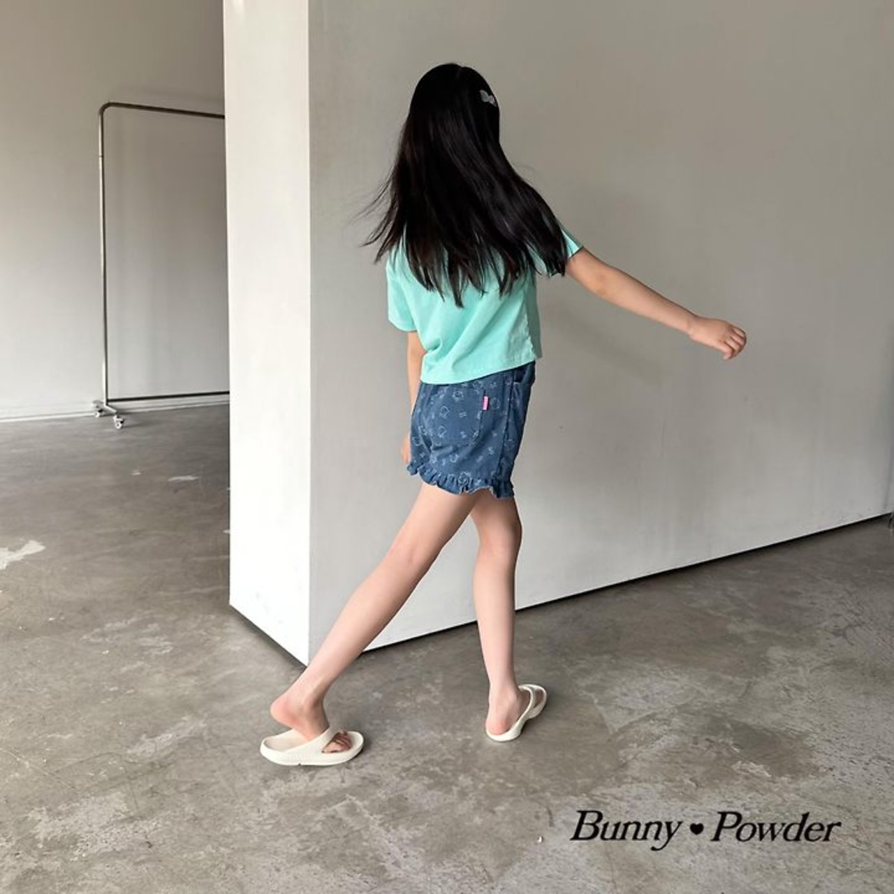 [Bunny Powder] Feature) Cat Denim Pants (2XL/3XL/4XL) / [버니파우더] 기획)고양이데님팬츠 (2XL/3XL/4XL)
