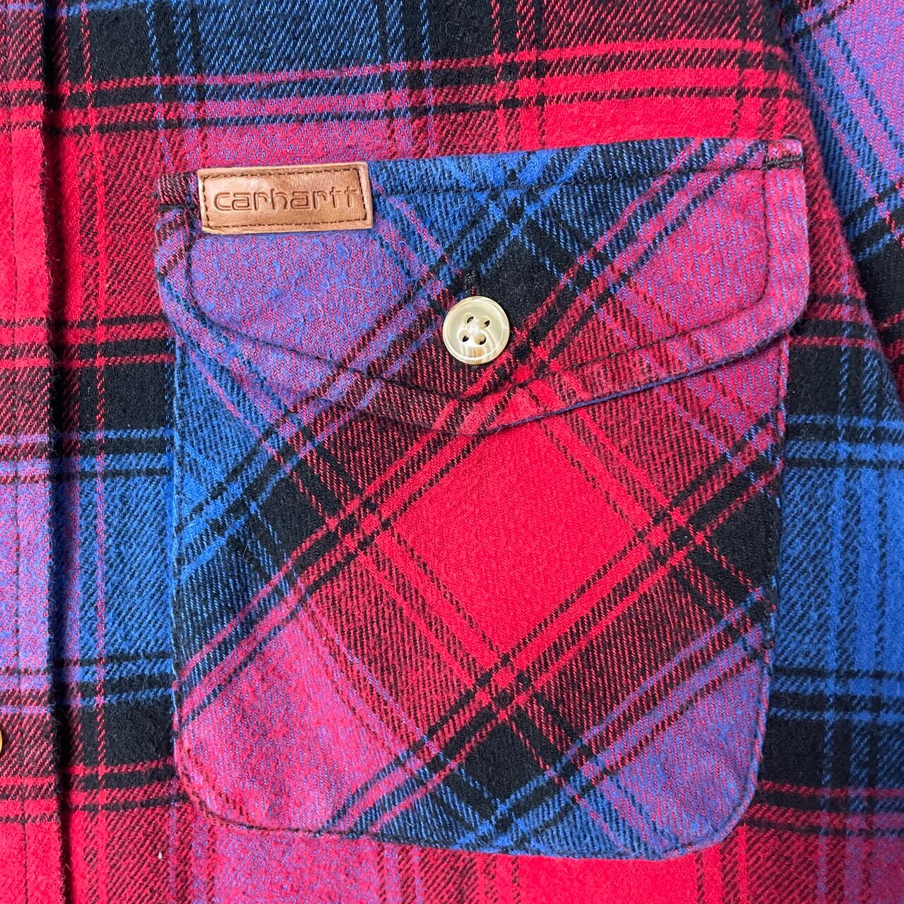 Carhartt カーハート 長袖 ライトネルシャツ チェックシャツ メンズS