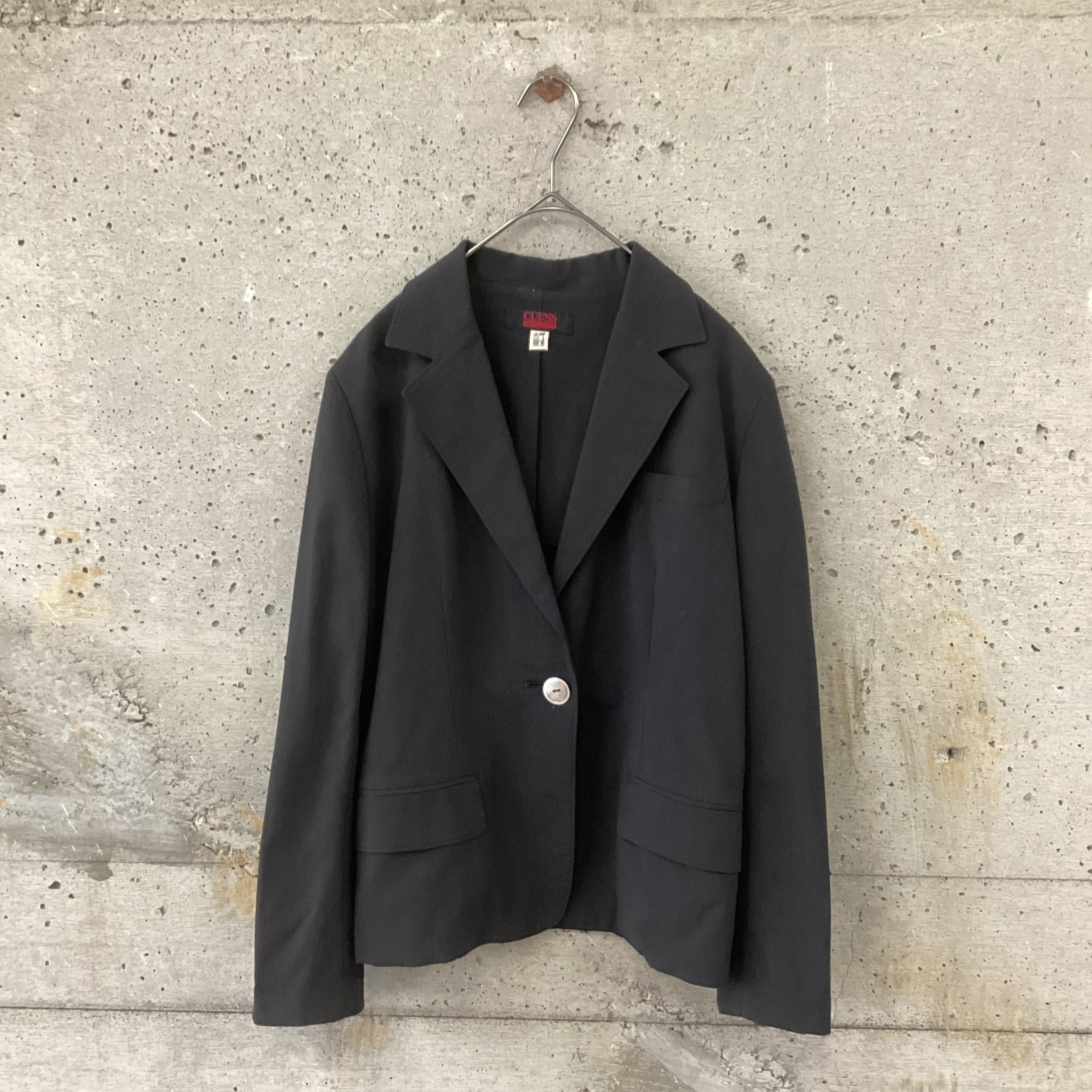 black stretch jacket