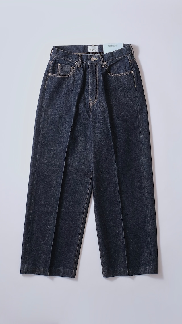 NEPLA -WIDE PANT- : INDIGO