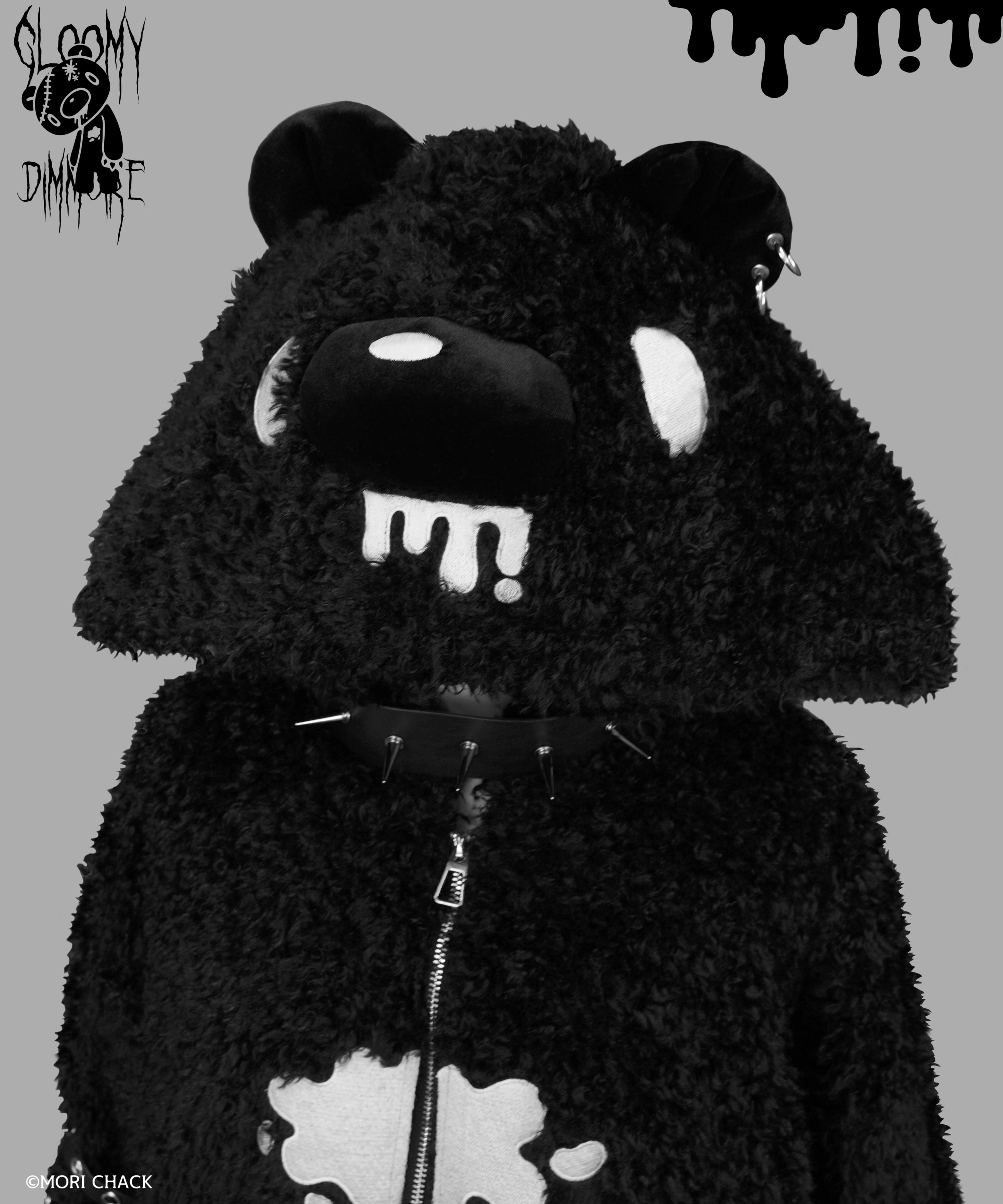 受注予約商品】【GLOOMY×DimMoire】グルーミーボアパーカー