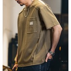 Oversized Box Silhouette T-Shirt ◇2color H0259