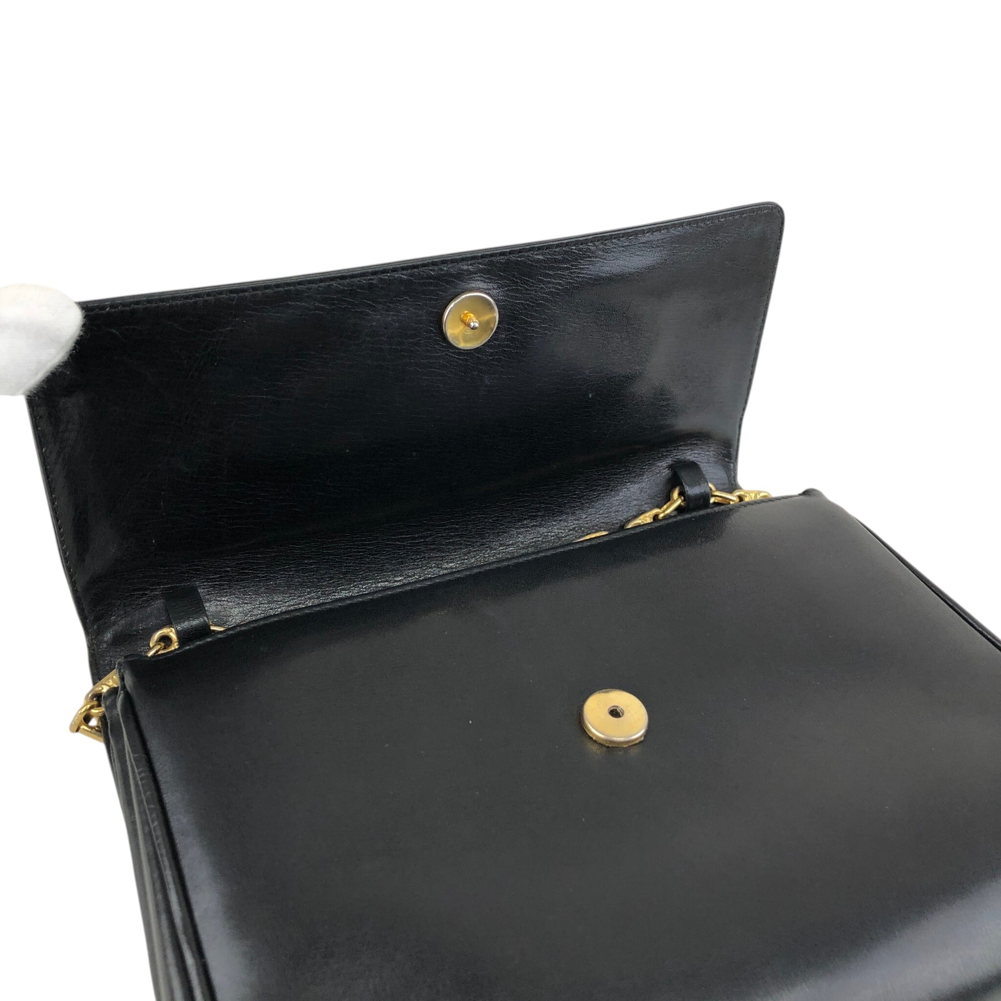 CELINE セリーヌ ショルダーバッグ ブラック ホースビット ブラゾン