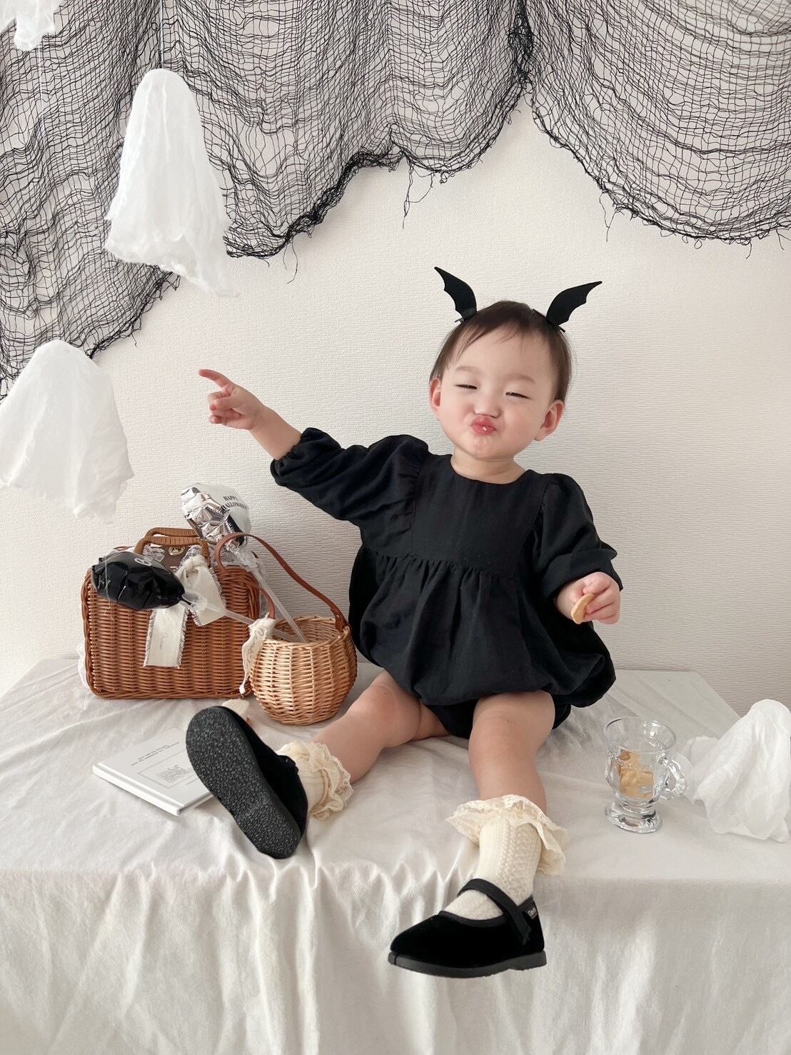 【即納】コウモリヘアピン