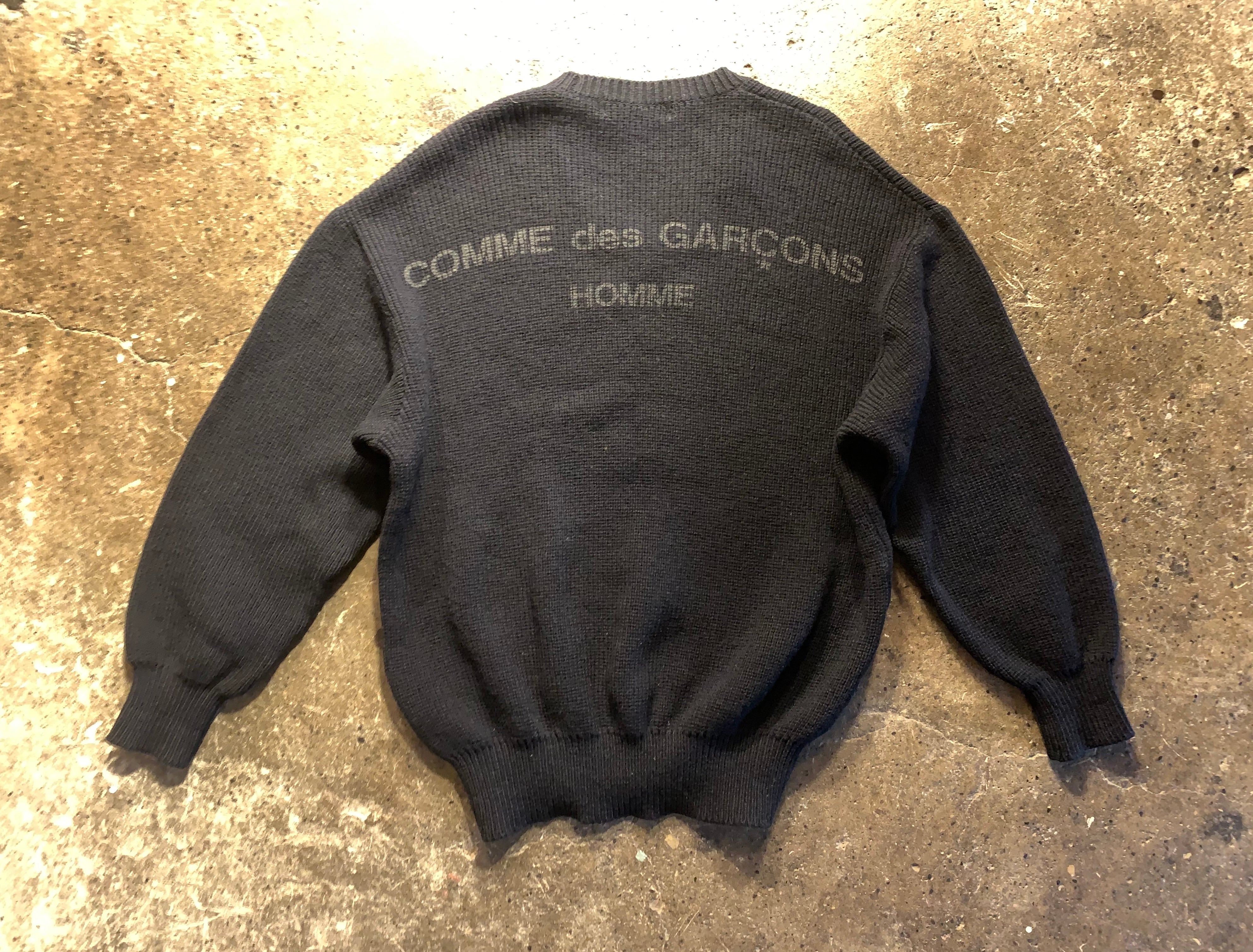 ジャケット/アウター80s comme des garçons homme Knit blouson