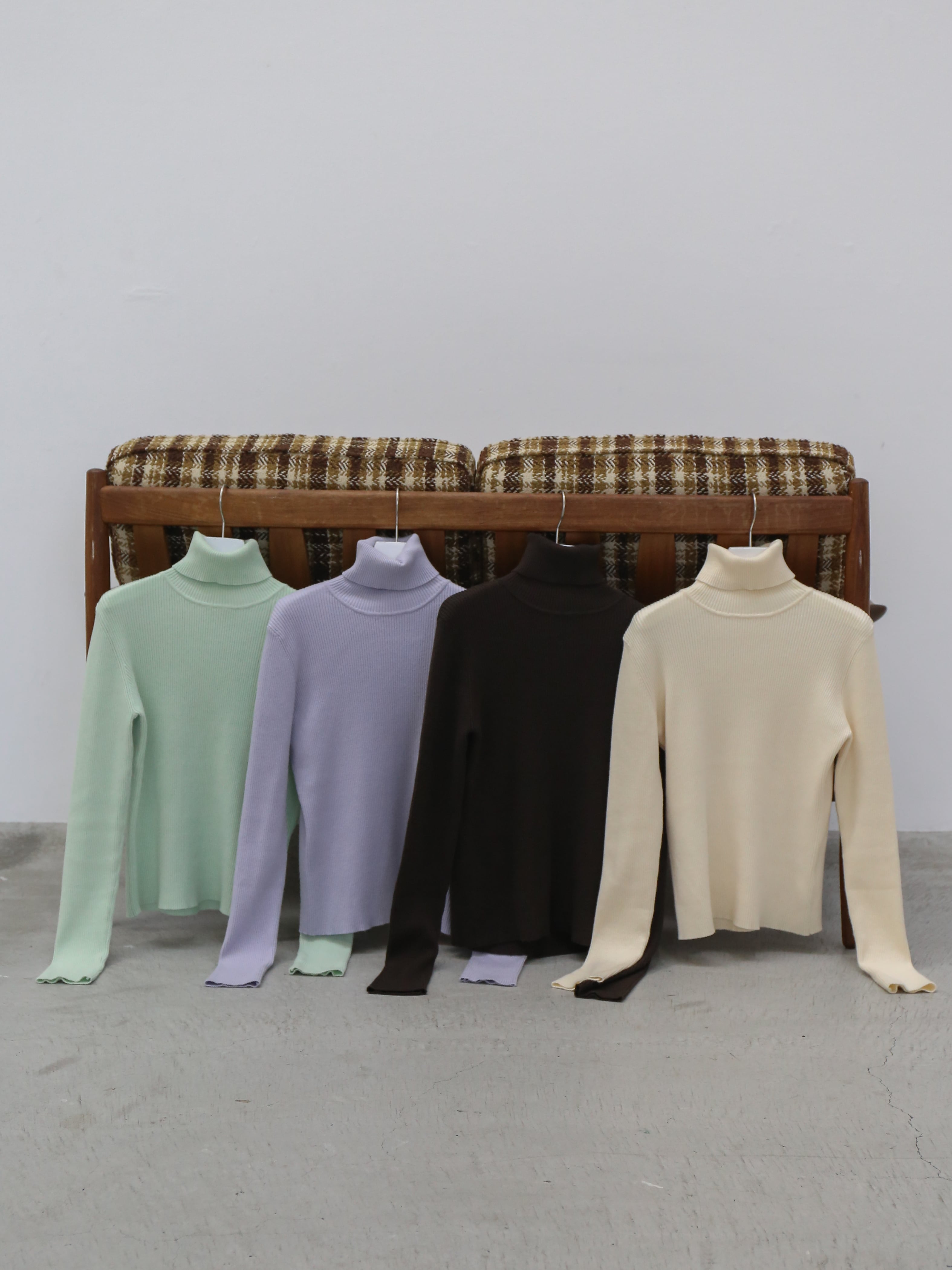 color rib turtle knit | Katrin TOKYO