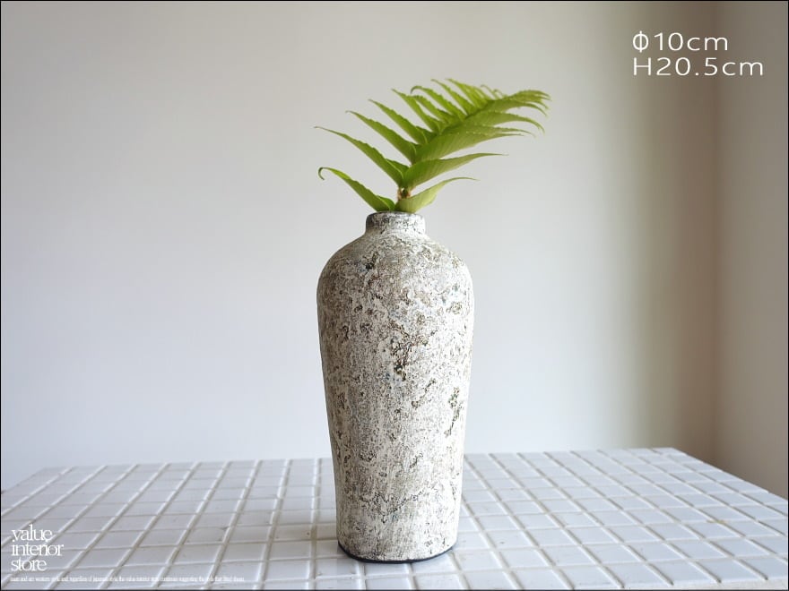 ドライフラワーベースcaraf 花器 テラコッタ レトロ調 アンティーク調 焼き物 地中海インテリア vase