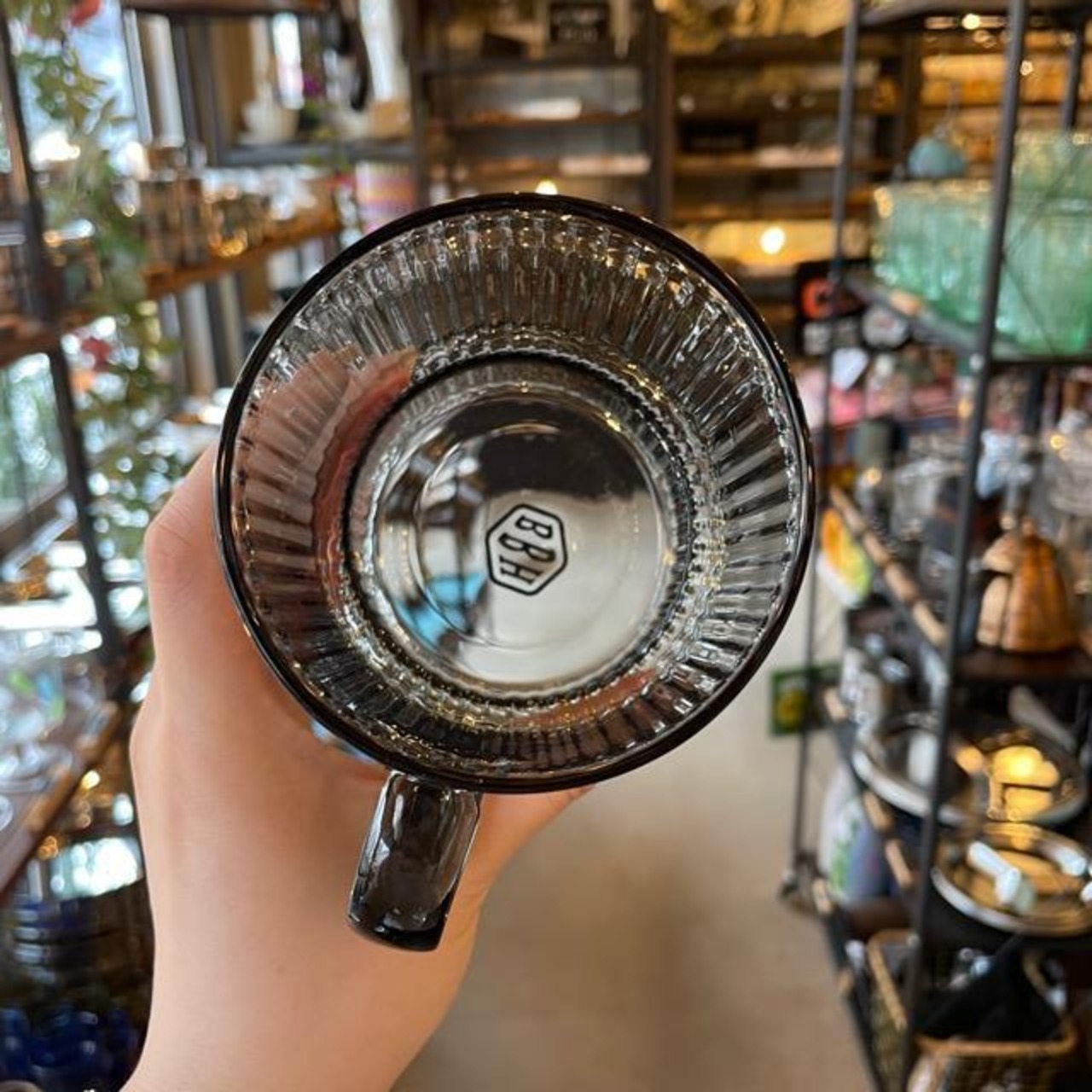 STACKING GLASS MUG 4color / スタッキングガラスマグ 全4色 マグカップ クリアカラー 透明感 カラフル シンプル かわいい おしゃれ ギフト プレゼント