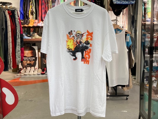 XLARGE × MY HERO ACADEMIA BAKUGO S/S TEE WHITE XL 10KE5137