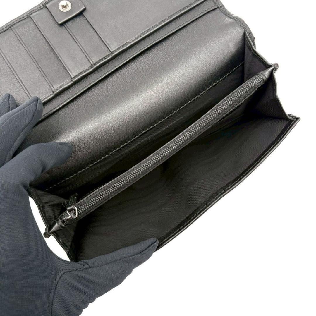 GUCCI グッチ 長財布 黒 ブラック GG型押し グッチシマ 2782 | Kick
