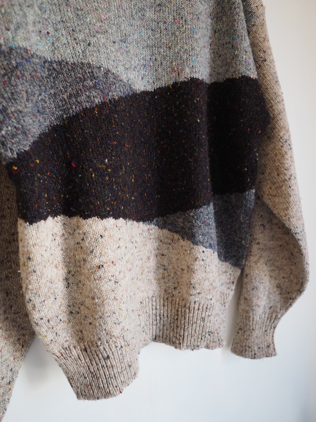 1980’s Nep design crew knit