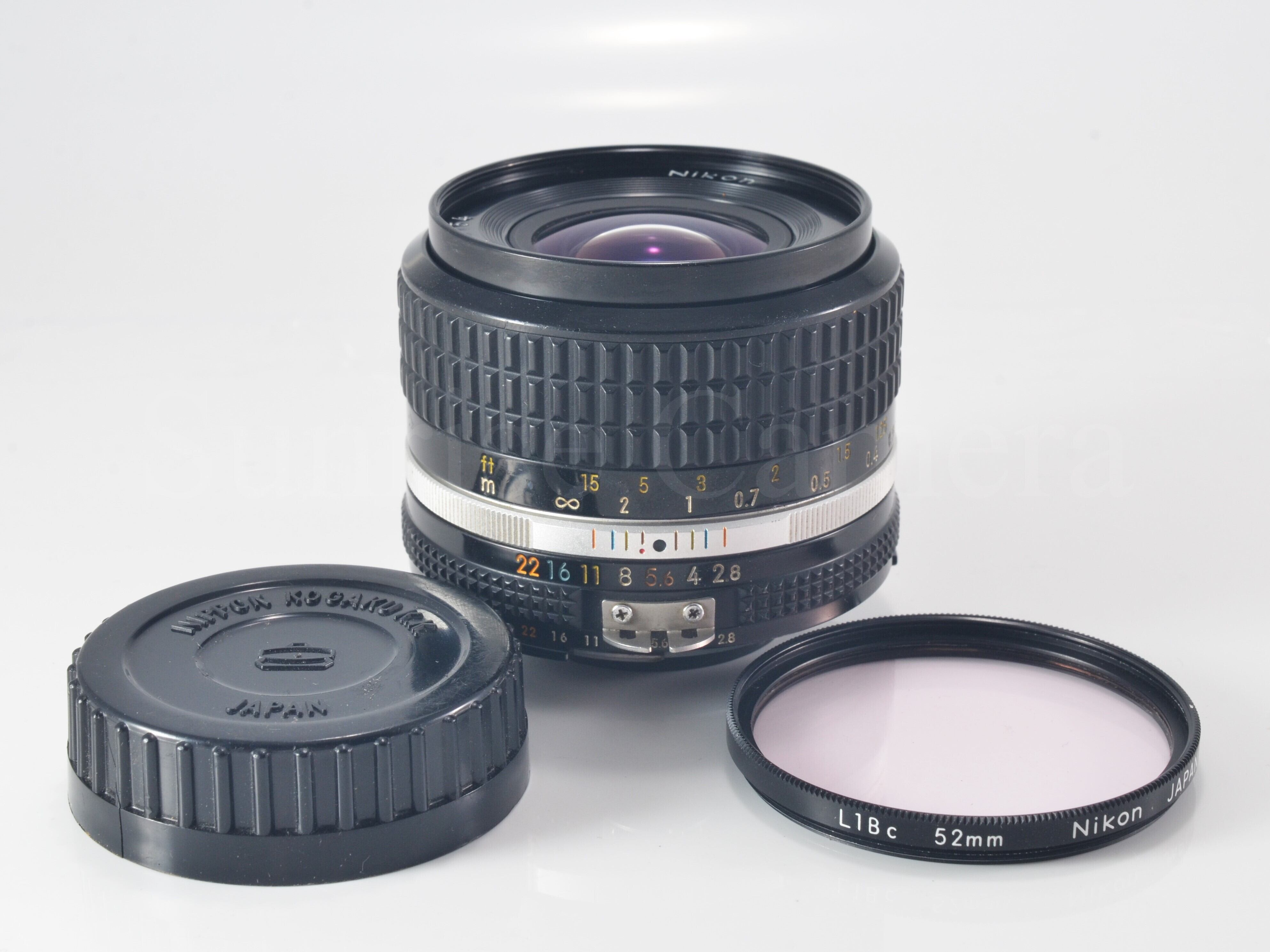 Nikon Ai-s Nikkor 35mm F2.8 整備済 ニコン (55519) | サンライズ