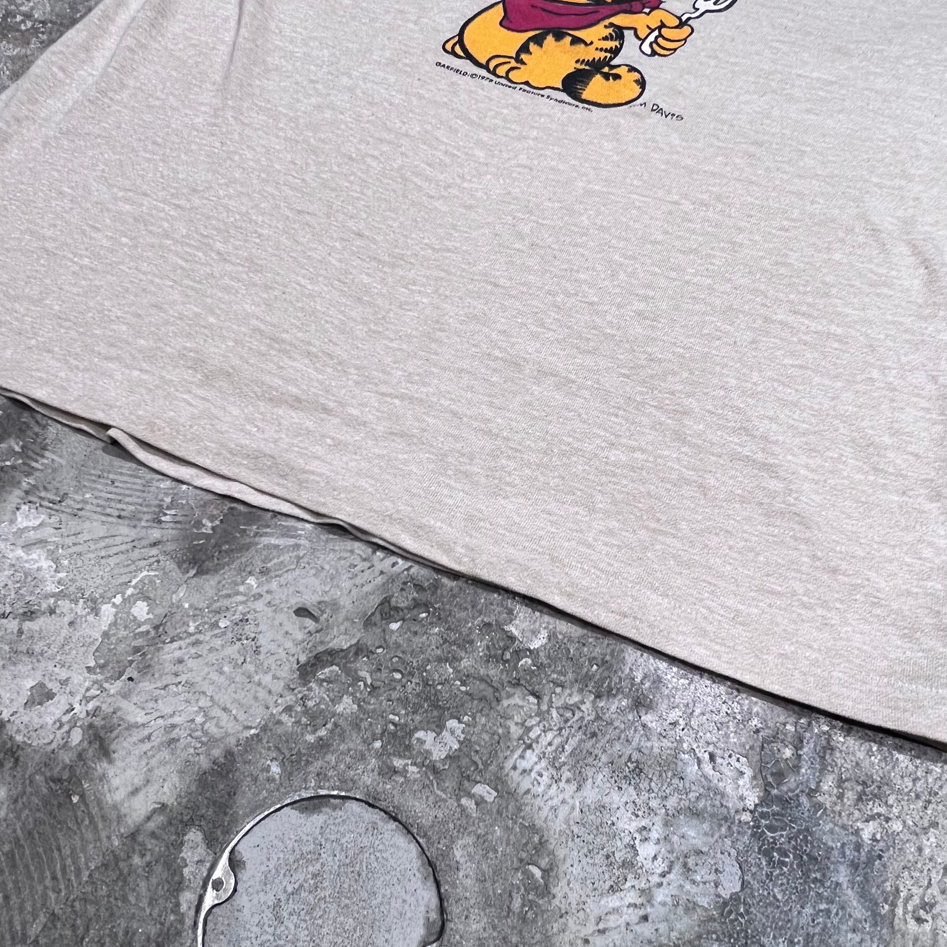 USA製 80年代 size : M(38-40) ガーフィールド リンガーTシャツ