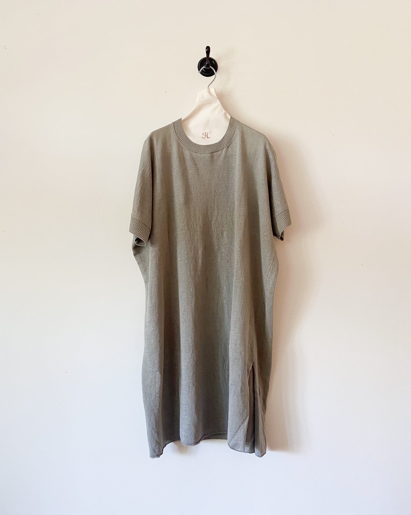 evam eva リネンチュニック　linen tunic