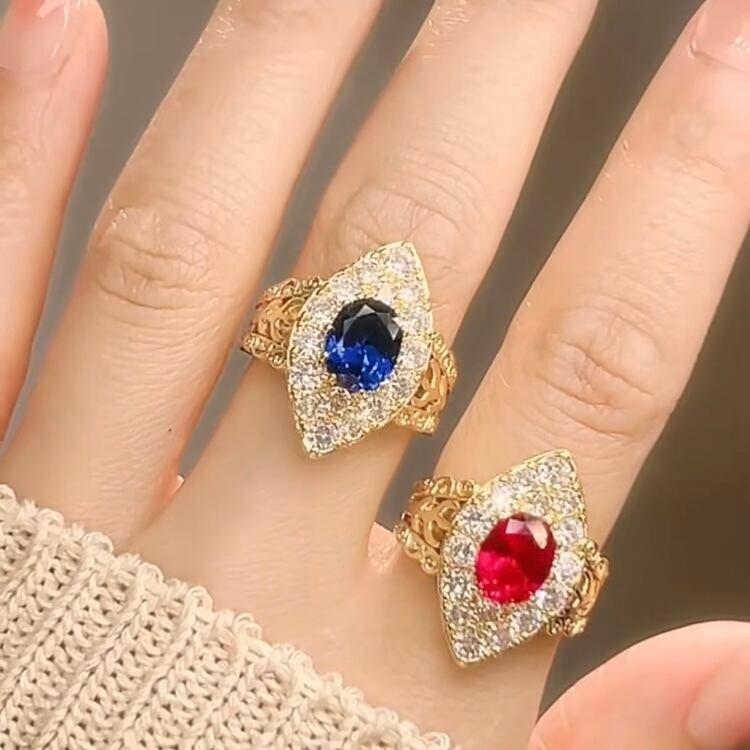 サファイア リング マーキス silver925 指輪 サファイア リング