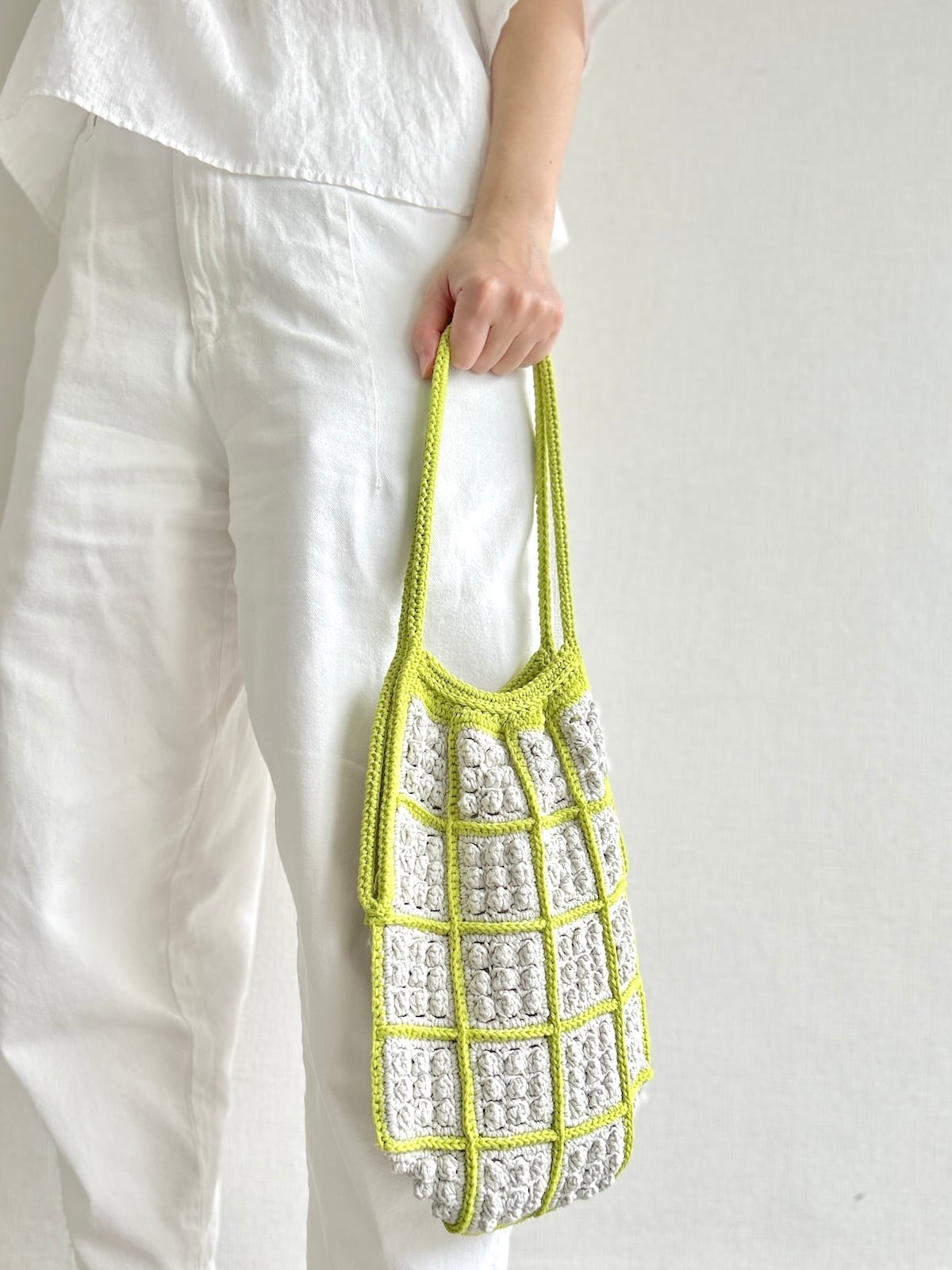KAPOKモチーフつなぎのBAG KIT | Andemee