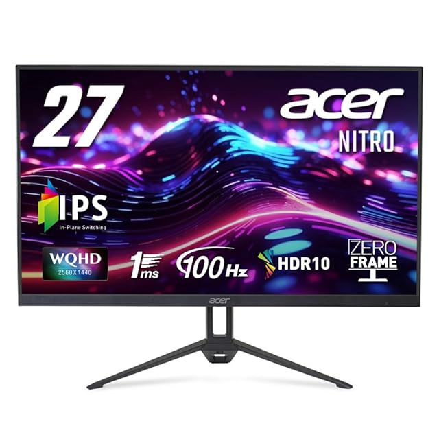 KOORUI QD 量子ドットMini LED ゲーミングモニター 27インチ WQHD 2560