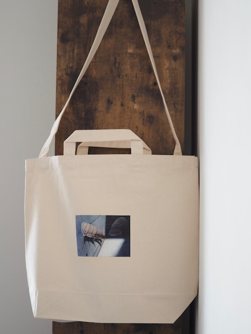 Rhubarb Gusokumushi / original shoulder tote