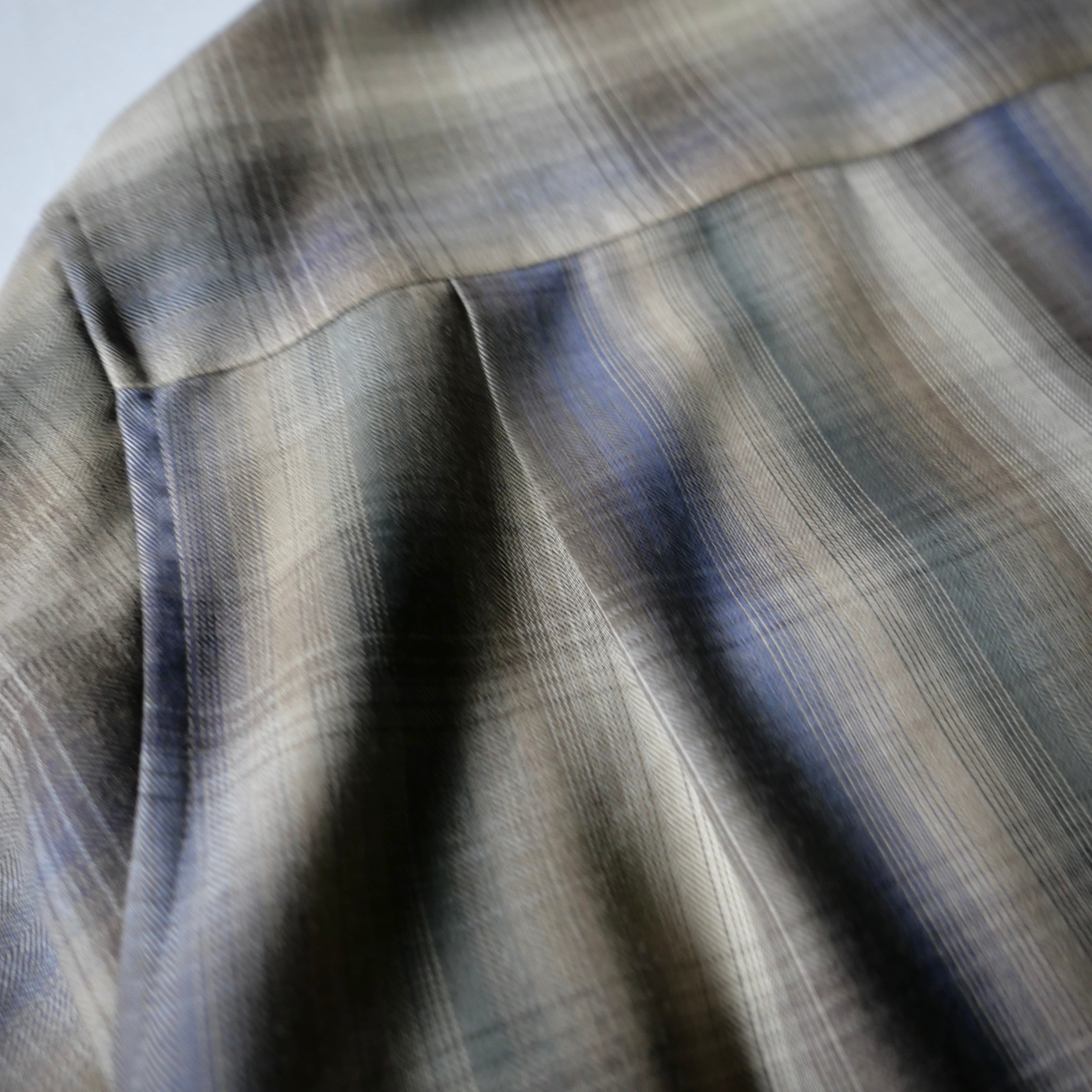 AURALEE 25AW LIGHT WOOL CHECK SHIRT | safarionline