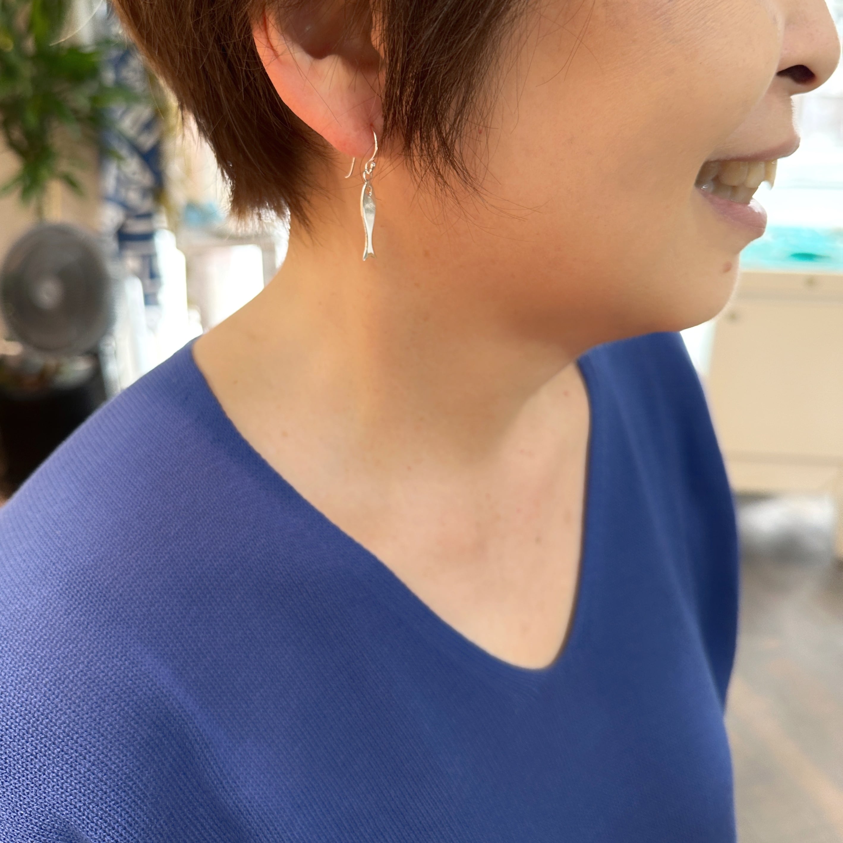 スイミー サカナ フックピアス | 【公式通販】鎌倉のシルバー