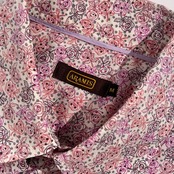 ARAMIS アラミス ローズ 花柄 長袖 シャツ M /ピンク系 メンズ