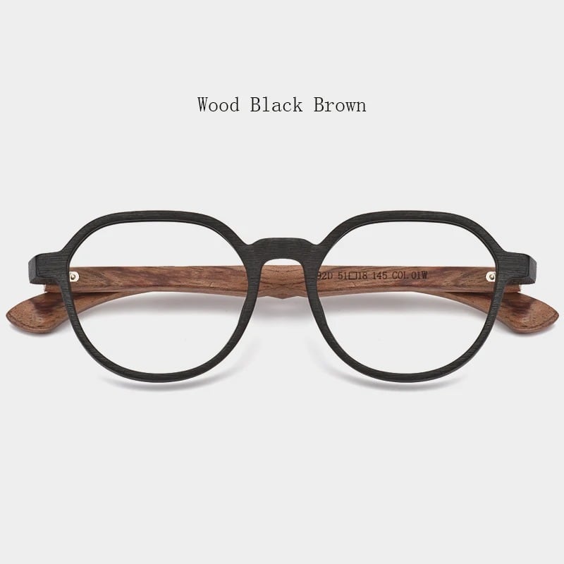 Wood Temple Glasses -crown panto- / ウッド テンプル メガネ