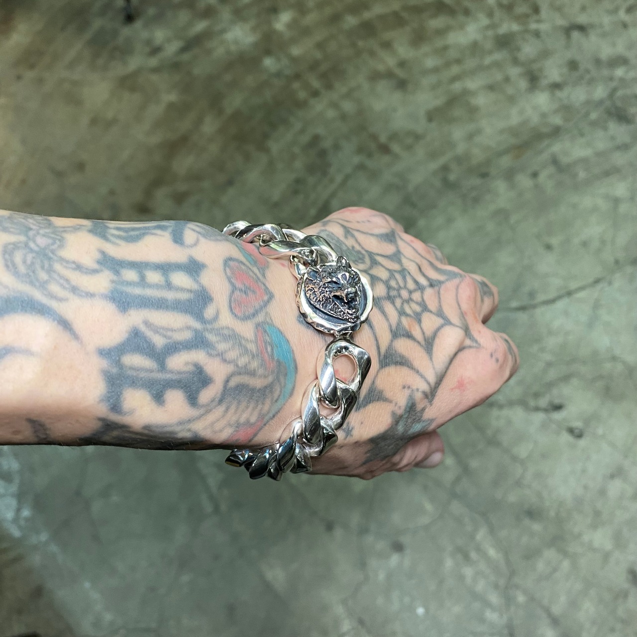 WOLF #1 CHAIN BRACELET / ウルフ #1 チェーンブレスレット