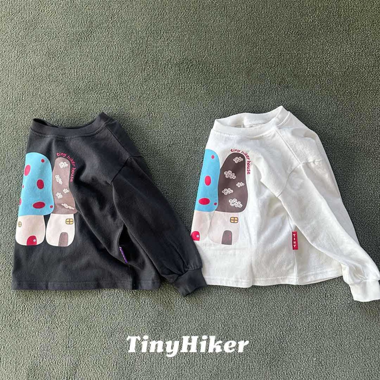 〖取寄〗韓国子供服 / 26winter / TinyHiker / マッシュルームT / キッズ *XS~XL*