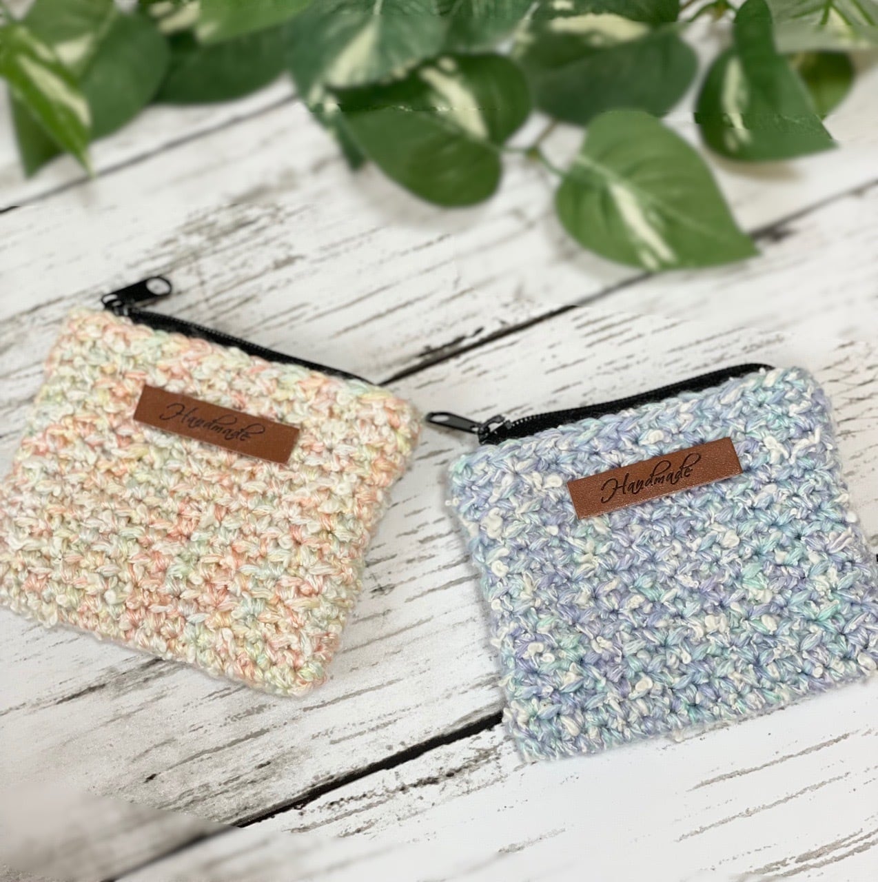 ハンドメイド/ミニミニファスナーポーチ ミニファスナーポーチ | Pocket Crochet ❃ポケットクロッシェ