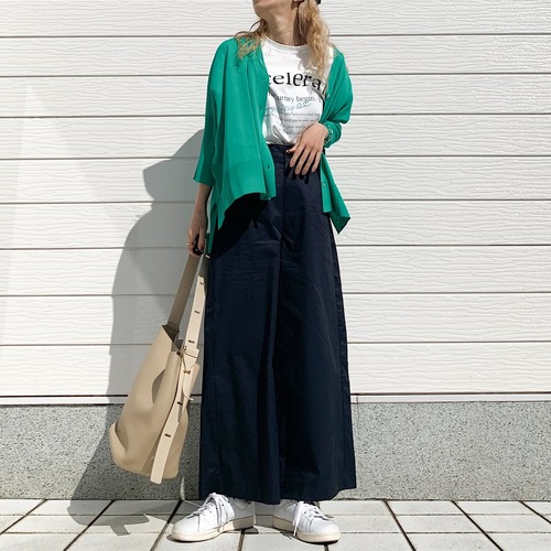 【WEB限定】ワイドストレートパンツ