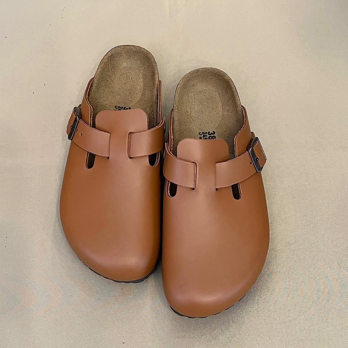 BIRKENSTOCK レディース ボストン ジンジャーブラウン BOSTON Ginger 