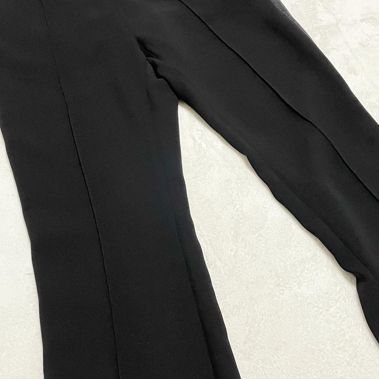 Needles サイドライン トラックパンツ ブーツカット ブラック Sサイズ 