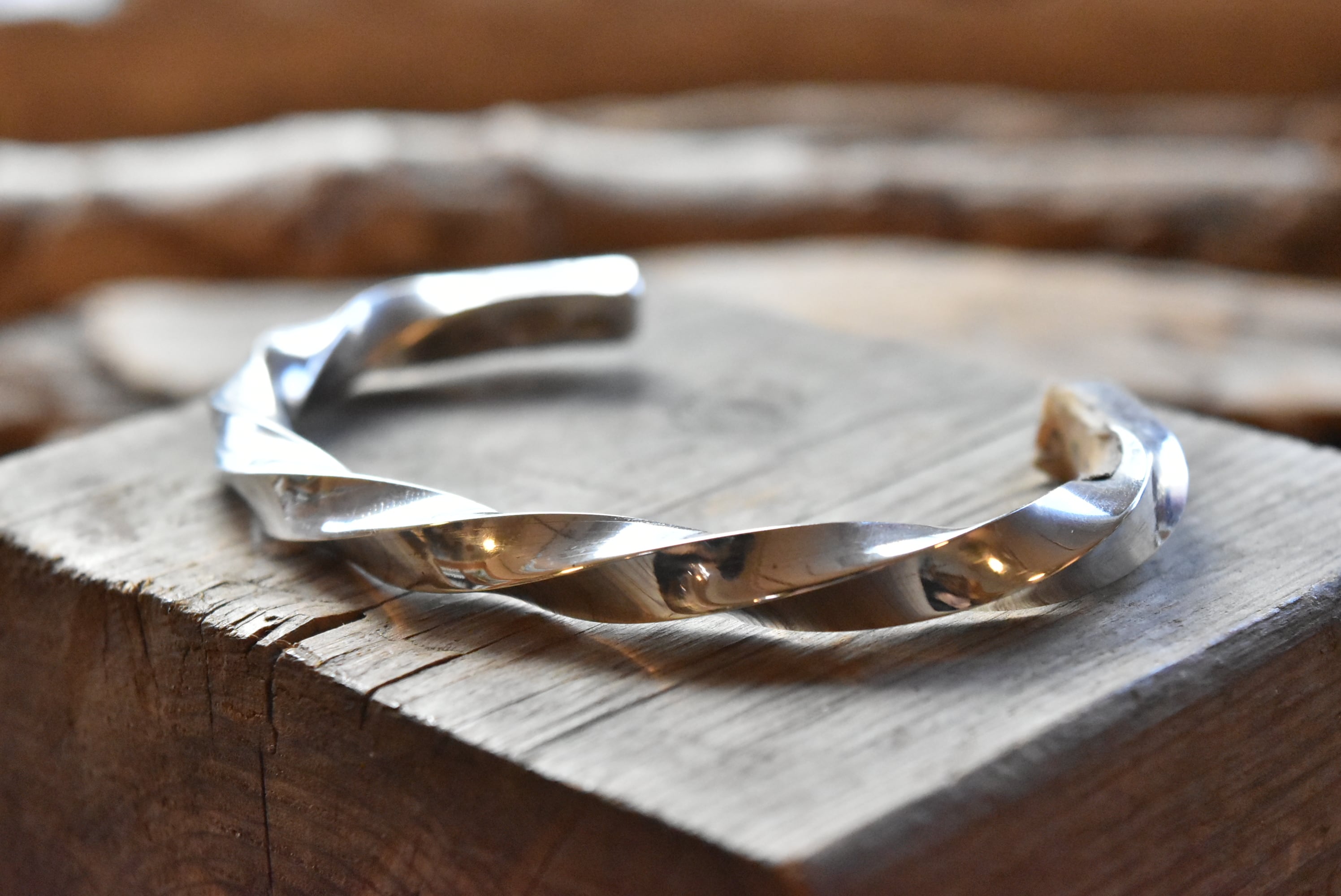 5mm ツイストバングル | FARWEST silver smith