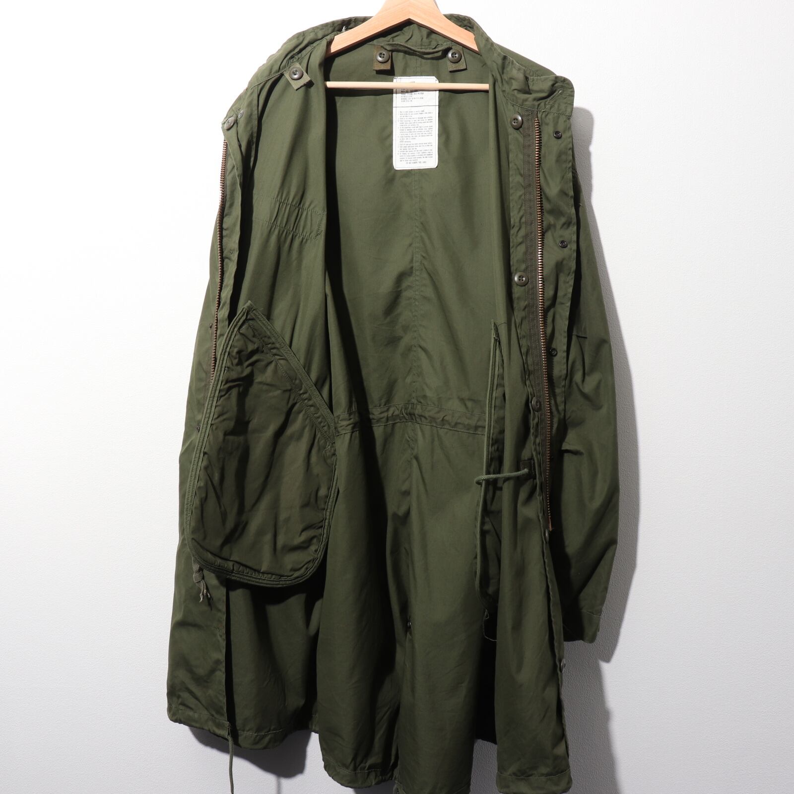 Mint M 82年 米軍実物 M-65 フィッシュテールパーカー モッズコート 