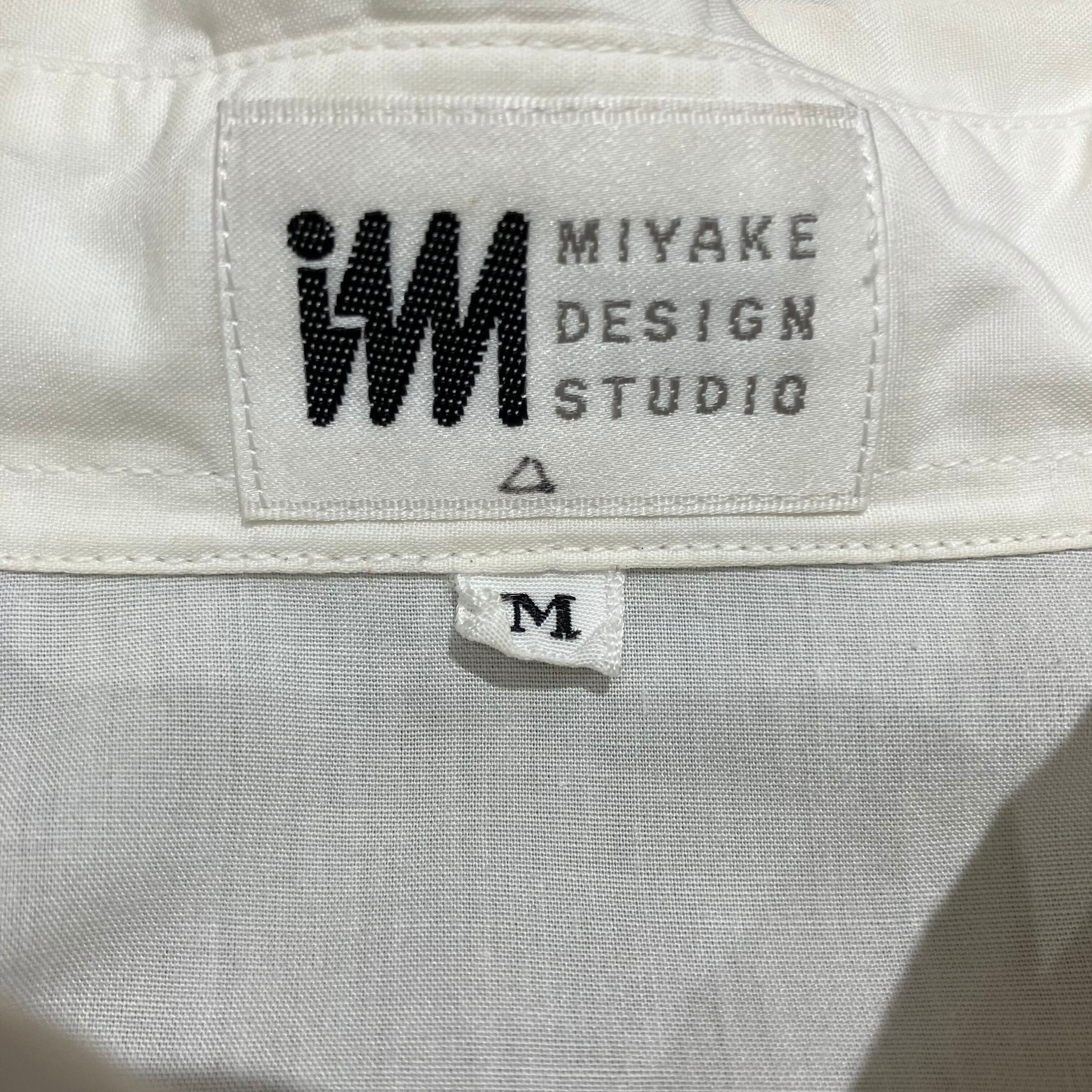 ISSEY MIYAKE WHITE LABEL デザインオーバーサイズシャツ