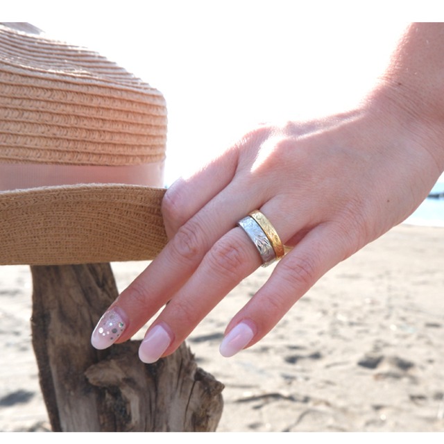 hawaiian flat ring (5mm)