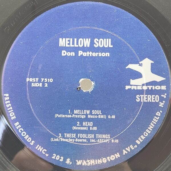 Don Patterson / Mellow Soul [PR7510] - 画像4
