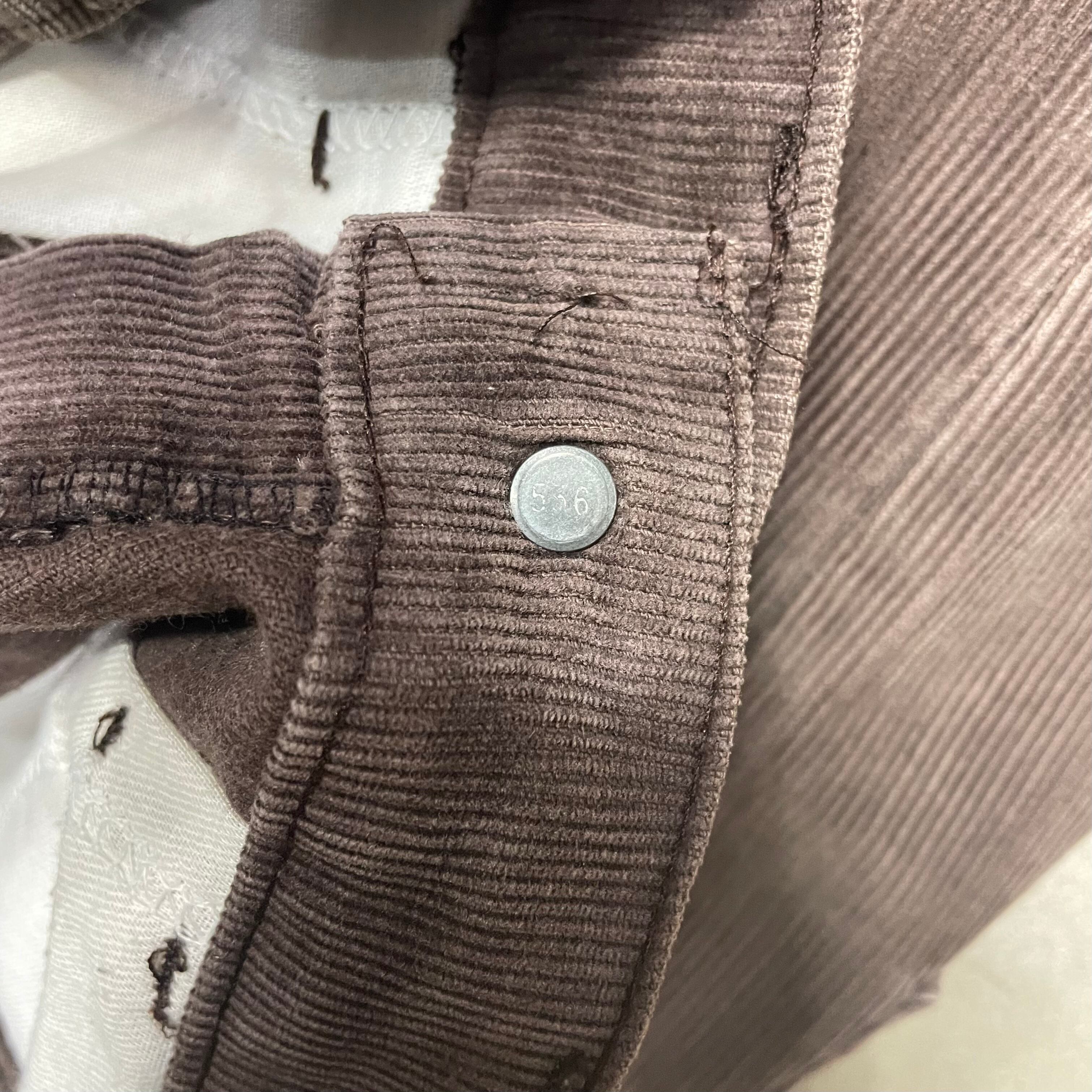 80s Levi's 519 コーデュロイパンツ USA リーバイス ブラウン
