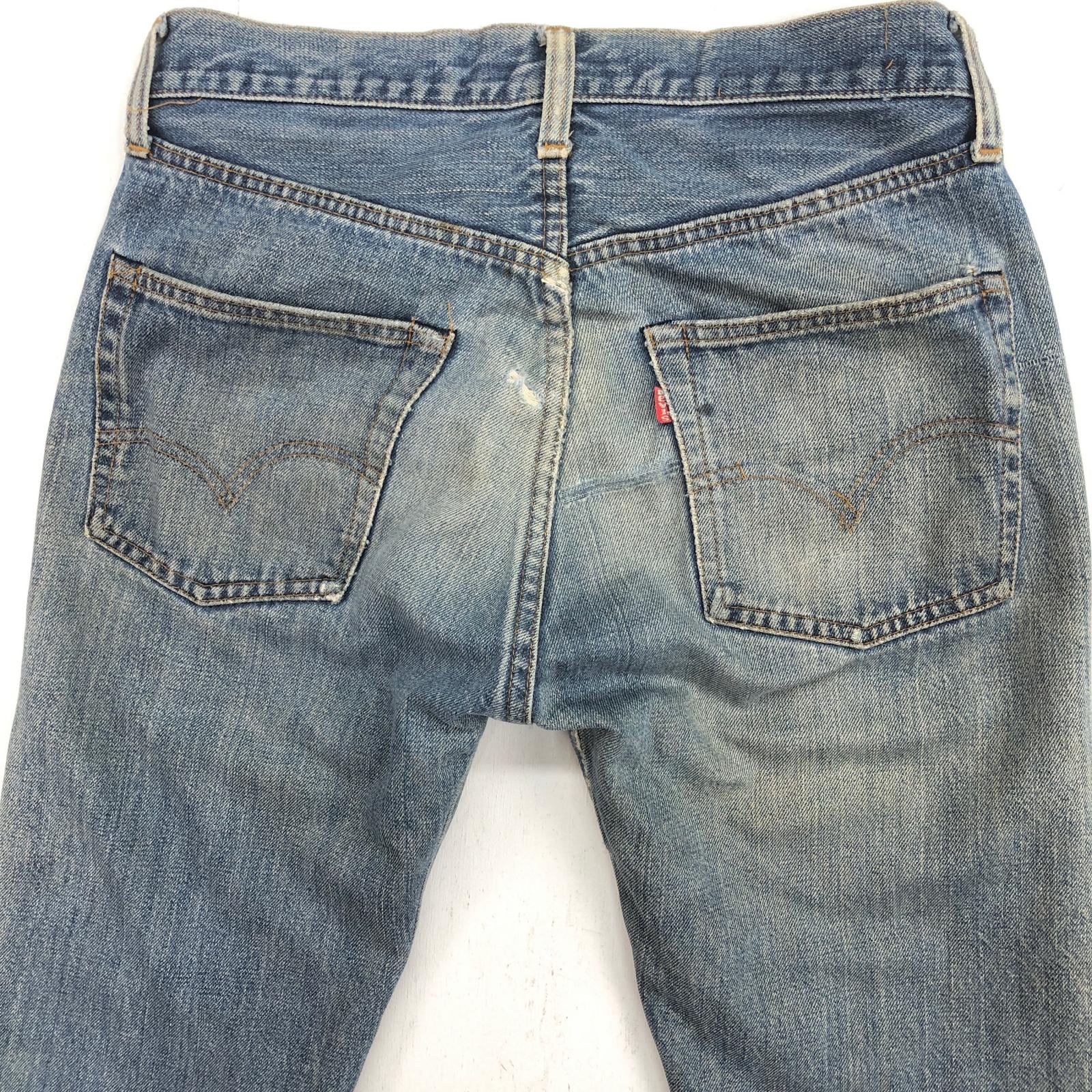 LEVI'S リーバイス 70年代 USA製 501 スモールe 均等V 66前期 バック