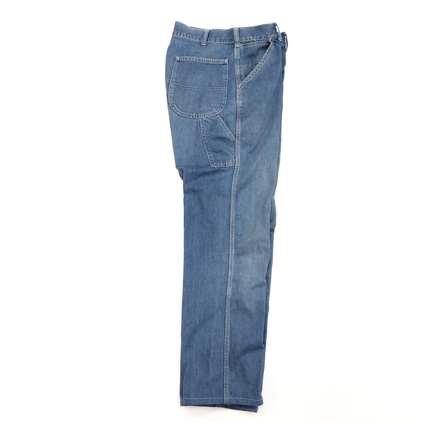 LEE リー 70-80年代 USA製 デニムペインターパンツ TALON 42 ジッパー