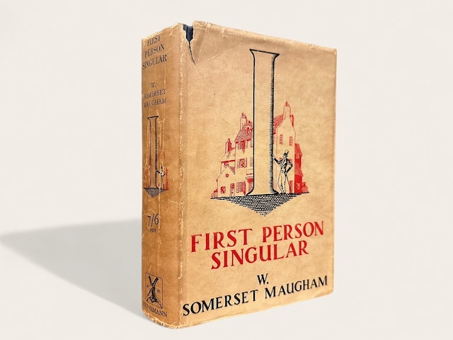 【RL079】【FIRST EDITION】 First Person Singular/ William Somerset Maugham