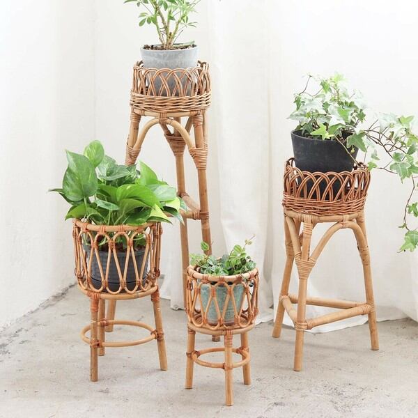 フラワースタンド 2サイズ JUGLAS / ユグラ(籐・ラタン家具) / 家具