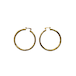 【GF2-27】gold filled simple hoop earring