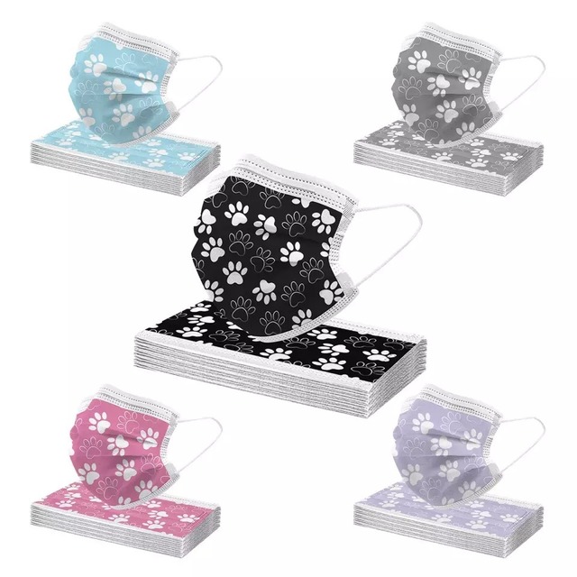 ※再販※にくきゅう不織布マスク【10枚】or【7枚】