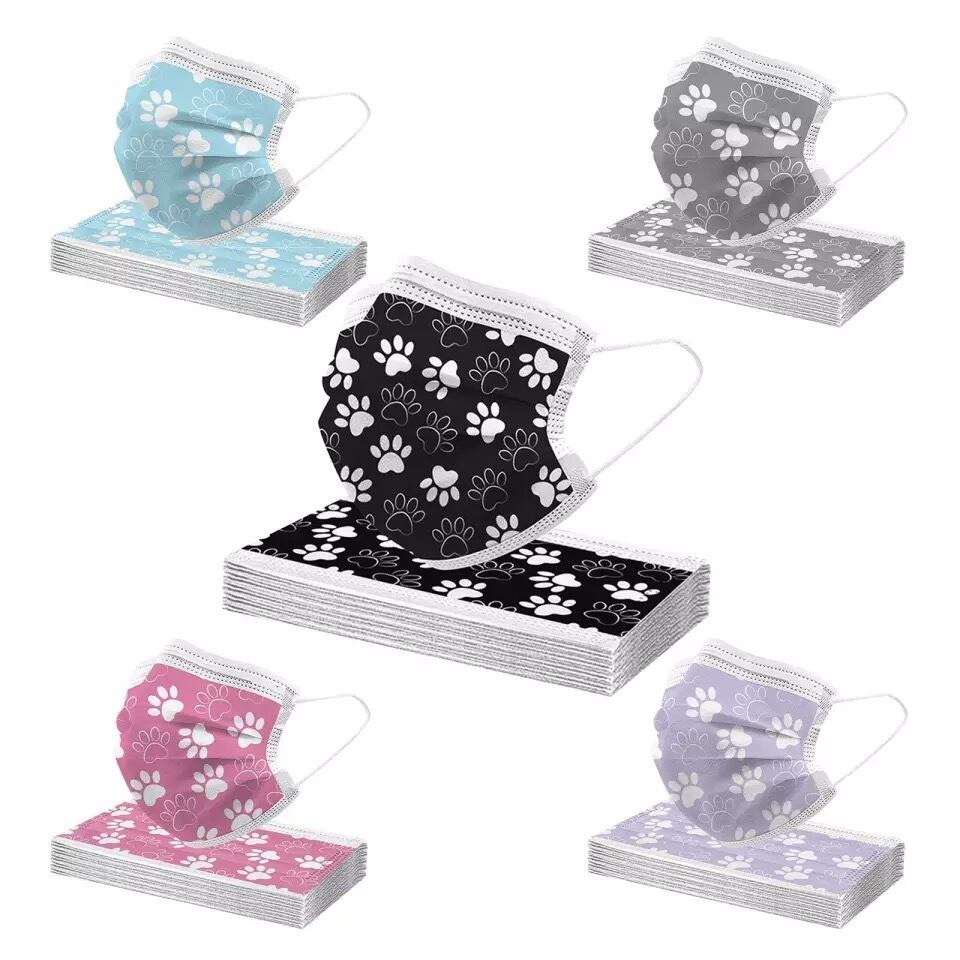 ※再販※にくきゅう不織布マスク【10枚】or【7枚】