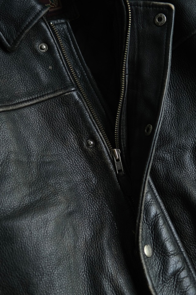 Utah／"The Territory Ahead" leather jacket