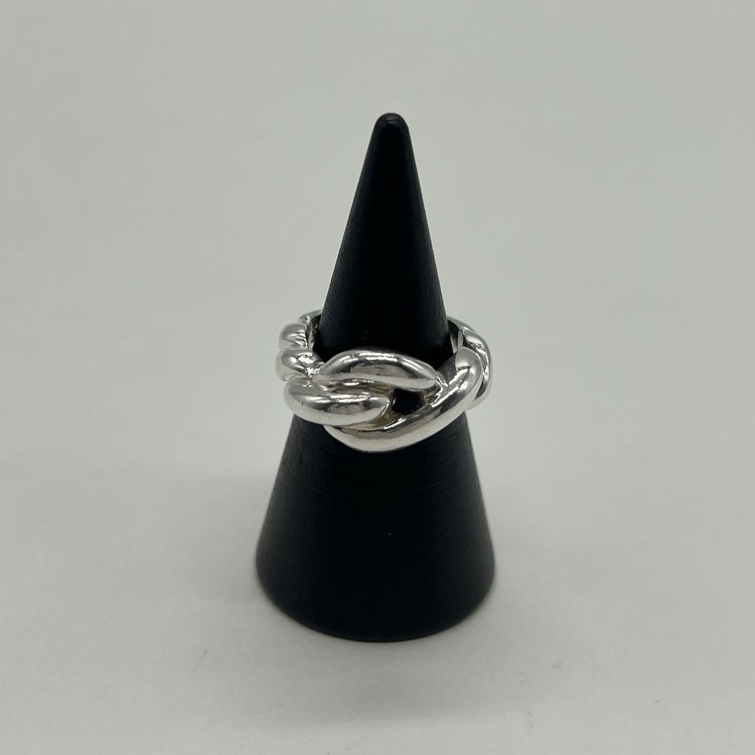 エルメス HERMES トルサード リング サイズ50 SV925 ヴィンテージ